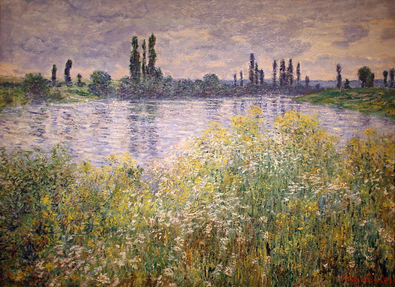 Banks of the Seine, Vétheuil — Claude Monet, 1880