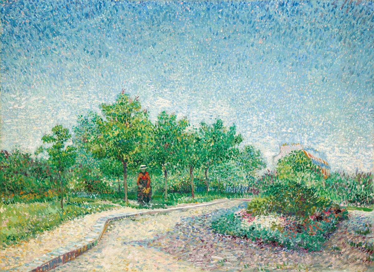 Square Saint-Pierre, Paris — Vincent van Gogh, 1887