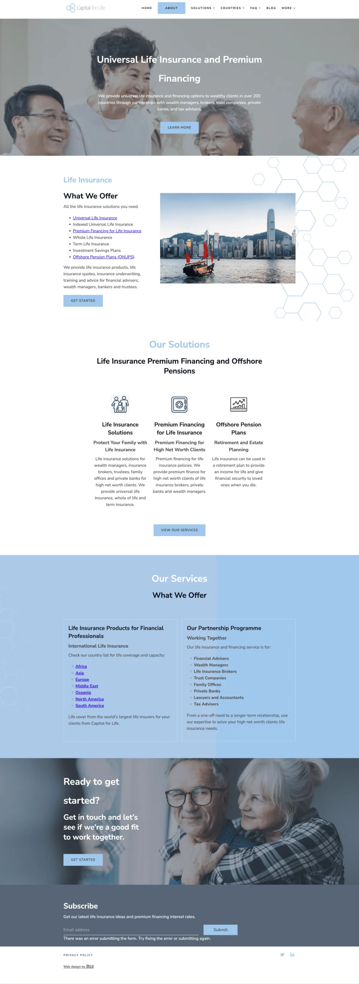 Capital for Life — before