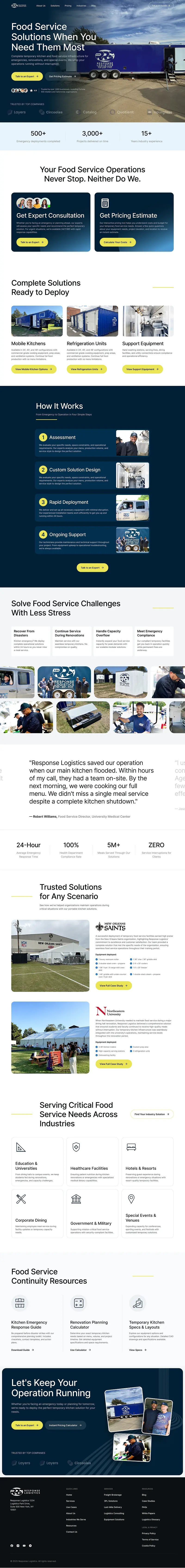 Response Logistics — after